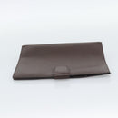 LOUIS VUITTON Epi Agenda GM Day Planner Cover Mocha Brown R2006D LV Auth 192942-4