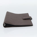 LOUIS VUITTON Epi Agenda GM Day Planner Cover Mocha Brown R2006D LV Auth 192942-7