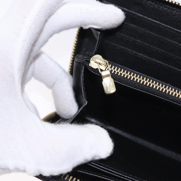 LOUIS VUITTON Monogram Game On Zippy Long Wallet White M57491 LV Auth 192943A