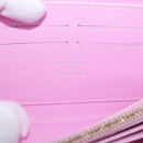 LOUIS VUITTON Monogram Multicolor Zippy Wallet White M60241 LV Auth 192944-17