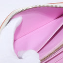 LOUIS VUITTON Monogram Multicolor Zippy Wallet White M60241 LV Auth 192944-18