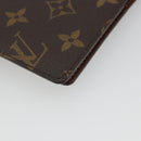 LOUIS VUITTON Monogram Agenda Partonaire PM Day Planner Cover R21029 Auth 192947-11