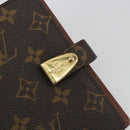 LOUIS VUITTON Monogram Agenda Partonaire PM Day Planner Cover R21029 Auth 192947-12
