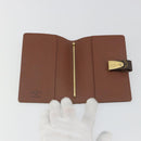 LOUIS VUITTON Monogram Agenda Partonaire PM Day Planner Cover R21029 Auth 192947-13