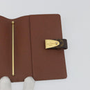LOUIS VUITTON Monogram Agenda Partonaire PM Day Planner Cover R21029 Auth 192947-14