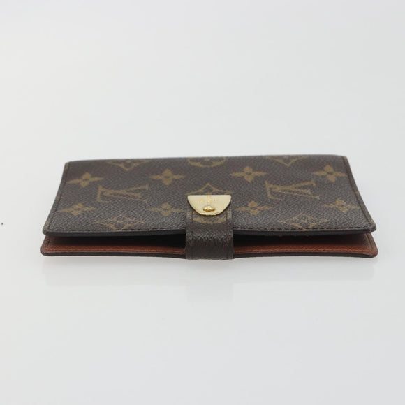LOUIS VUITTON Monogram Agenda Partonaire PM Day Planner Cover R21029 Auth 192947