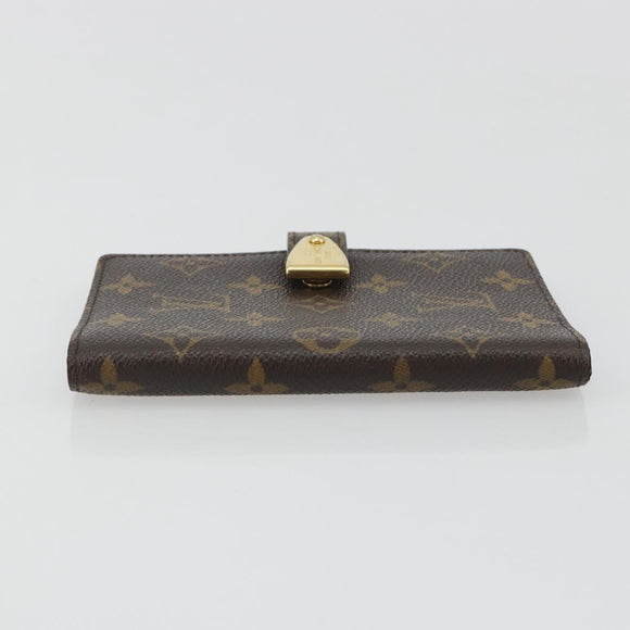 LOUIS VUITTON Monogram Agenda Partonaire PM Day Planner Cover R21029 Auth 192947