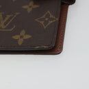 LOUIS VUITTON Monogram Agenda Partonaire PM Day Planner Cover R21029 Auth 192947-8