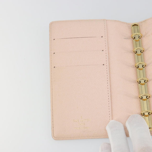LOUIS VUITTON Monogram Agenda PM Koala Day Planner Cover Pink R21013 Auth 192948