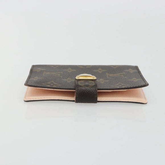 LOUIS VUITTON Monogram Agenda PM Koala Day Planner Cover Pink R21013 Auth 192948