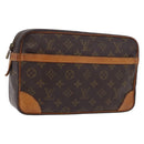 LOUIS VUITTON Monogram Compiegne 28 Clutch Bag M51845 LV Auth 192970-1
