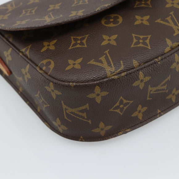 LOUIS VUITTON Monogram Saint Cloud GM Shoulder Bag M51242 LV Auth 192972