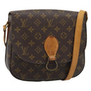 LOUIS VUITTON Monogram Saint Cloud GM Shoulder Bag M51242 LV Auth 192972-1