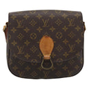 LOUIS VUITTON Monogram Saint Cloud GM Shoulder Bag M51242 LV Auth 192972-13