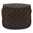 LOUIS VUITTON Monogram Saint Cloud GM Shoulder Bag M51242 LV Auth 192972-2