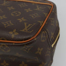 LOUIS VUITTON Monogram Trouville Hand Bag M42228 LV Auth 192973V-14