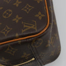 LOUIS VUITTON Monogram Trouville Hand Bag M42228 LV Auth 192973V-17