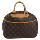 LOUIS VUITTON Monogram Trouville Hand Bag M42228 LV Auth 192973V-13