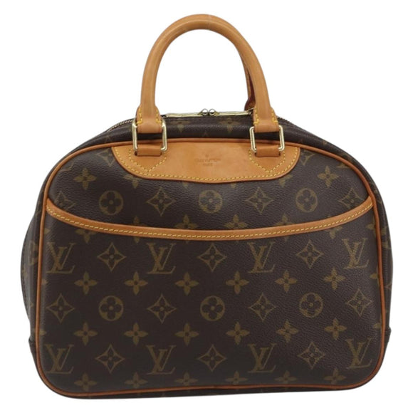 LOUIS VUITTON Monogram Trouville Hand Bag M42228 LV Auth 192973V