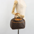 LOUIS VUITTON Monogram Trouville Hand Bag M42228 LV Auth 192973V-24