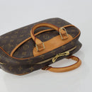 LOUIS VUITTON Monogram Trouville Hand Bag M42228 LV Auth 192973V-6