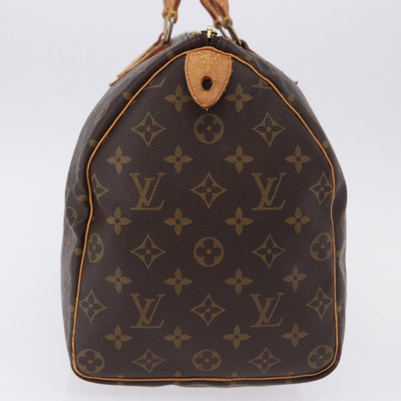 LOUIS VUITTON Monogram Speedy 35 Hand Bag M41524 LV Auth 192974A