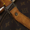LOUIS VUITTON Monogram Keepall Bandouliere 55 Boston Bag M41414 LV Auth 192976-17