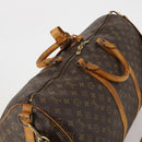 LOUIS VUITTON Monogram Keepall Bandouliere 55 Boston Bag M41414 LV Auth 192976-6