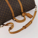LOUIS VUITTON Monogram Keepall Bandouliere 55 Boston Bag M41414 LV Auth 192976-7