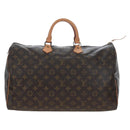 LOUIS VUITTON Monogram Speedy 40 Hand Bag M41522 LV Auth 192980V-2