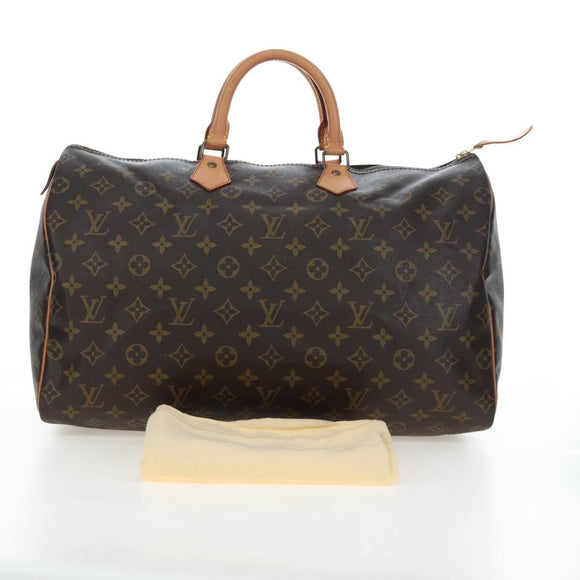 LOUIS VUITTON Monogram Speedy 40 Hand Bag M41522 LV Auth 192980V