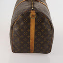 LOUIS VUITTON Monogram Keepall Bandouliere 55 Boston Bag M41414 LV Auth 192981-4