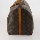LOUIS VUITTON Monogram Keepall Bandouliere 55 Boston Bag M41414 LV Auth 192981-5
