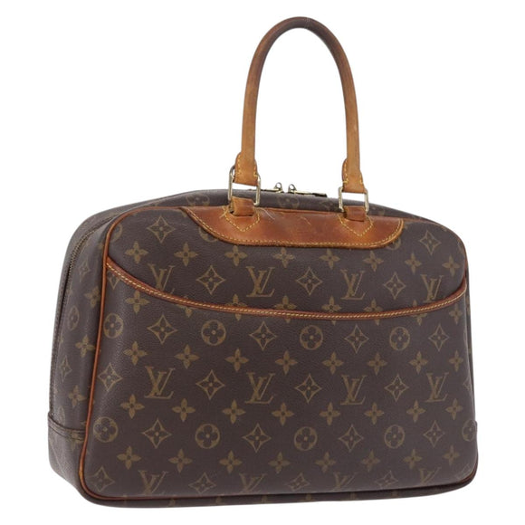 LOUIS VUITTON Monogram Deauville Hand Bag M47270 LV Auth 192982