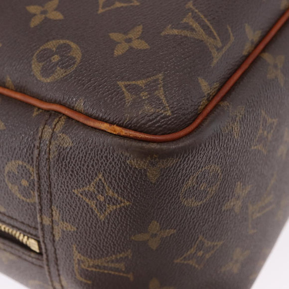 LOUIS VUITTON Monogram Deauville Hand Bag M47270 LV Auth 192982