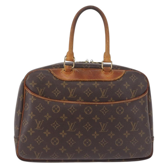 LOUIS VUITTON Monogram Deauville Hand Bag M47270 LV Auth 192982