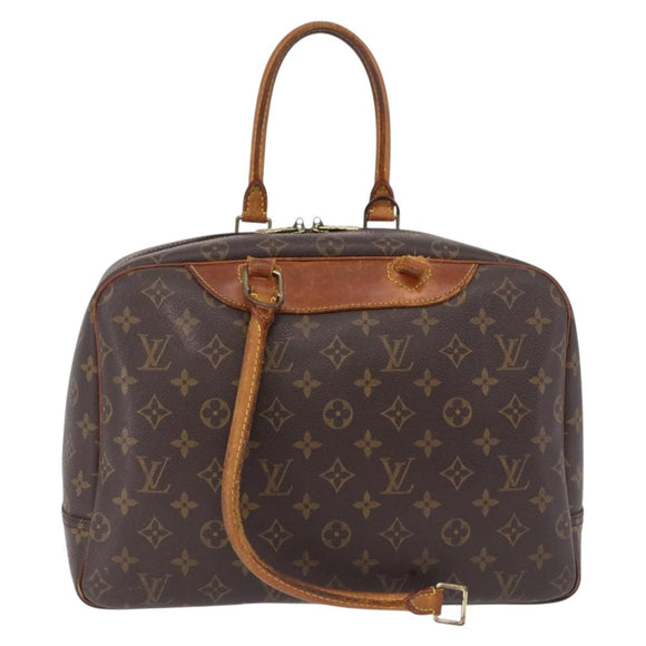 LOUIS VUITTON Monogram Deauville Hand Bag M47270 LV Auth 192982