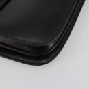 GUCCI Hand Bag Leather Black Gold 319795 Auth 192984A-16