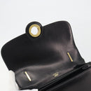 GUCCI Hand Bag Leather Black Gold 319795 Auth 192984A-9