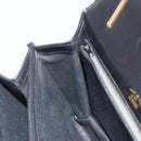 GUCCI Hand Bag Leather Black Gold 319795 Auth 192984A-21