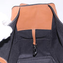 LOEWE Hammock Small Hand Bag Leather 2way Brown Silver Auth 192988A-22