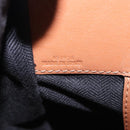 LOEWE Hammock Small Hand Bag Leather 2way Brown Silver Auth 192988A-12