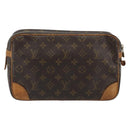 LOUIS VUITTON Monogram Compiegne 28 Clutch Bag M51845 LV Auth 192990-2