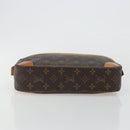 LOUIS VUITTON Monogram Compiegne 28 Clutch Bag M51845 LV Auth 192990-6