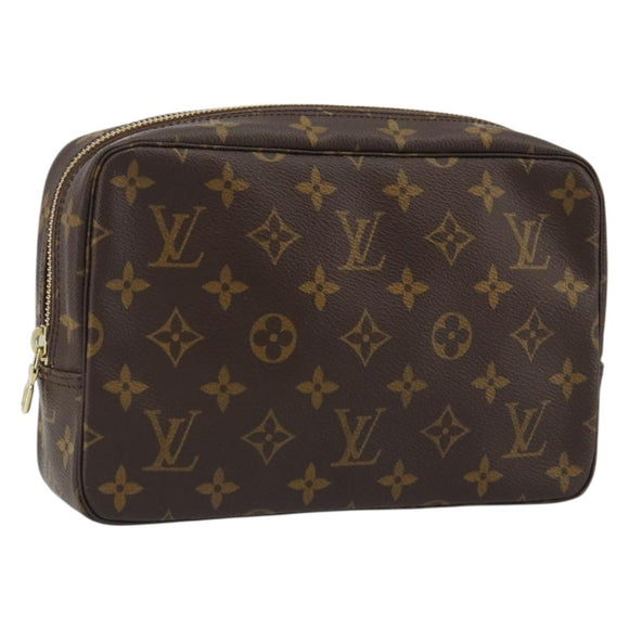 LOUIS VUITTON Monogram Trousse Toilette 23 Clutch Bag M47524 LV Auth 192991