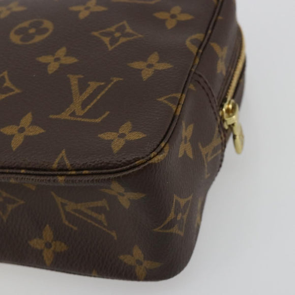 LOUIS VUITTON Monogram Trousse Toilette 23 Clutch Bag M47524 LV Auth 192991