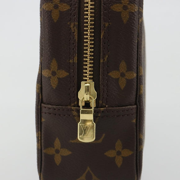 LOUIS VUITTON Monogram Trousse Toilette 23 Clutch Bag M47524 LV Auth 192991
