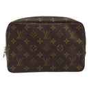 LOUIS VUITTON Monogram Trousse Toilette 23 Clutch Bag M47524 LV Auth 192991-13