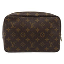 LOUIS VUITTON Monogram Trousse Toilette 23 Clutch Bag M47524 LV Auth 192991-2