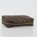LOUIS VUITTON Monogram Trousse Toilette 23 Clutch Bag M47524 LV Auth 192991-5